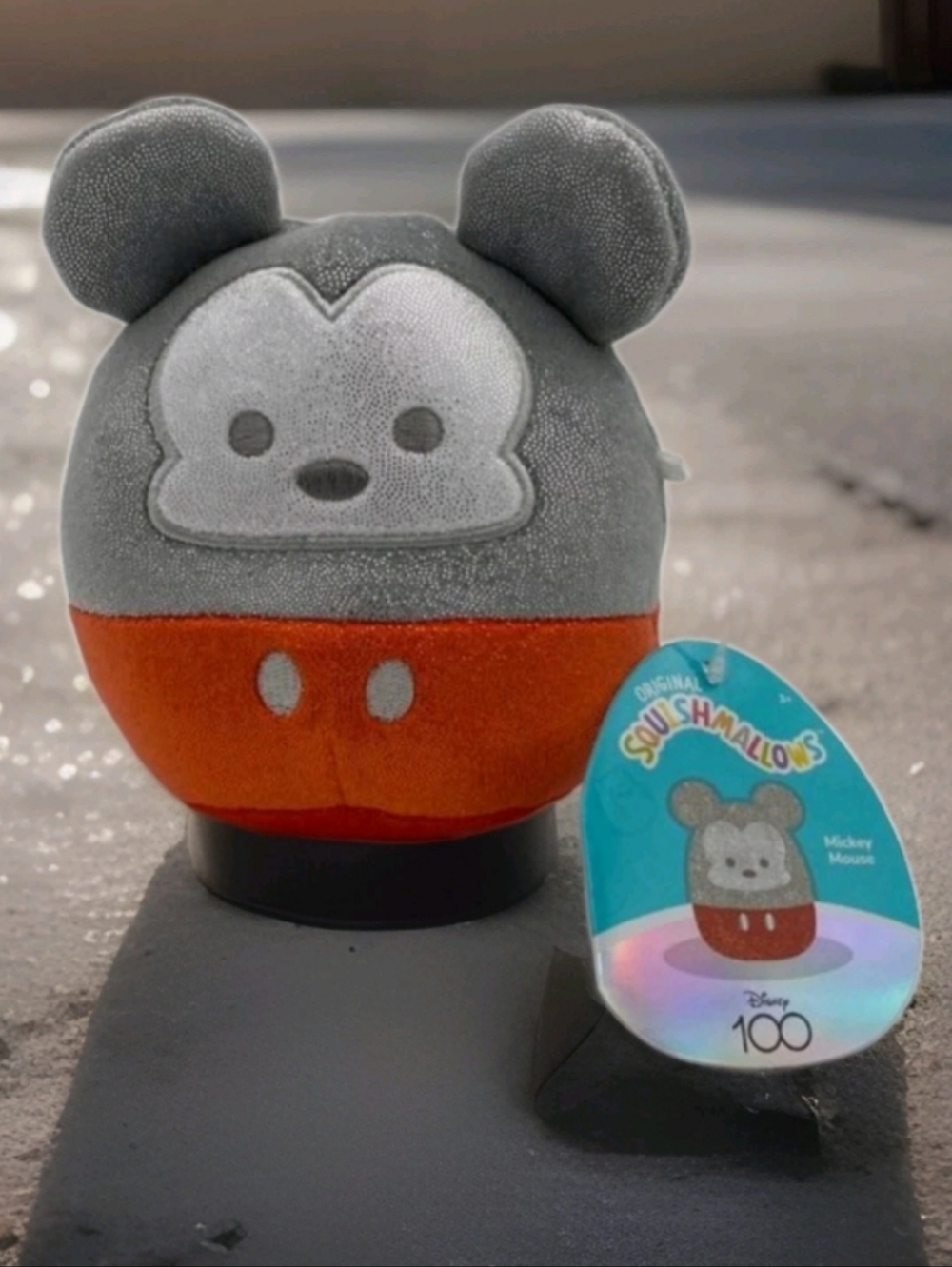 NWT Squishmallows 5" Disney Mickey Mouse Limited Edition 100th Anniversary
